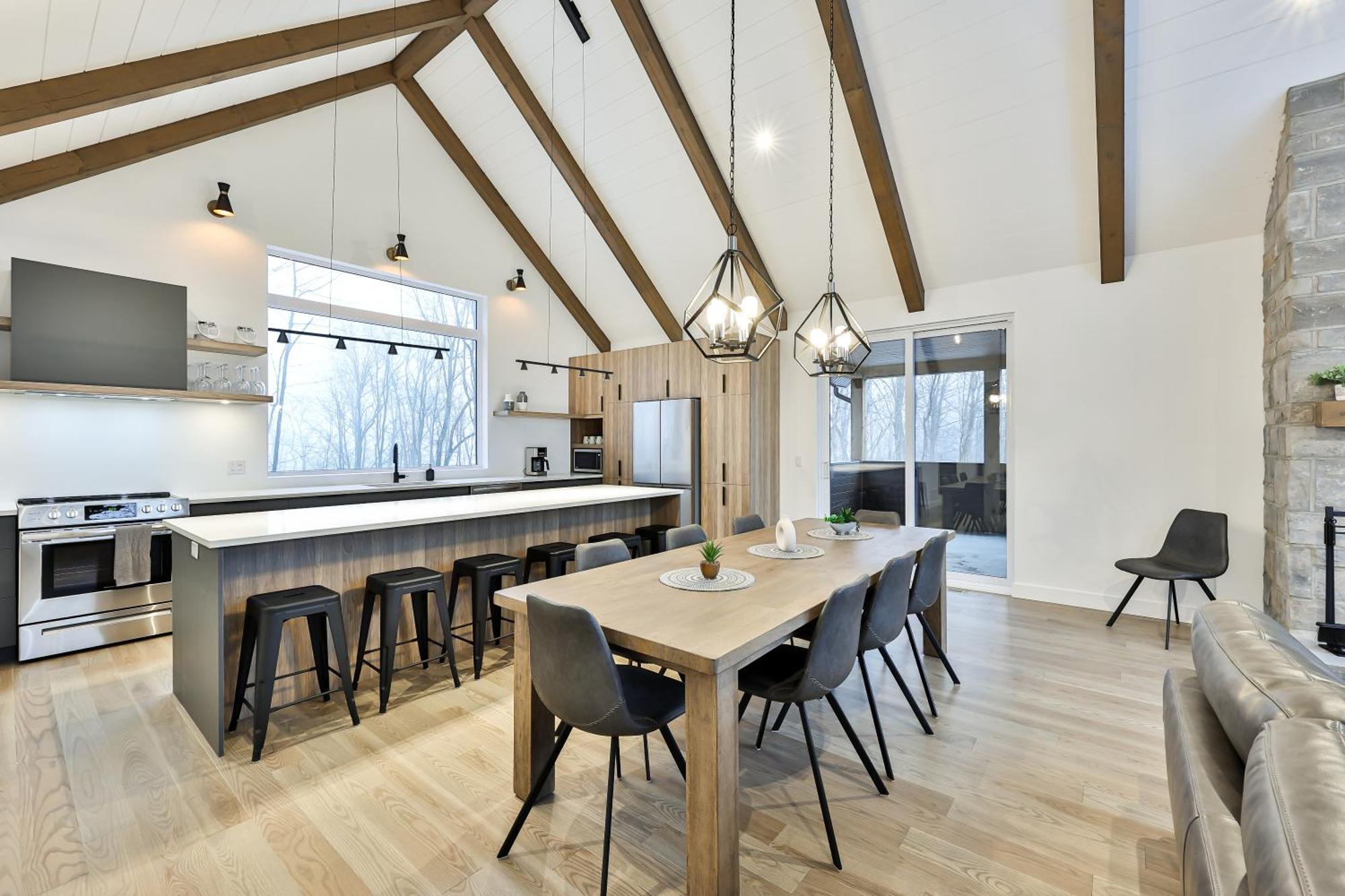 The Chic Shack - Golf, Ski, Spa Saint-Faustin Dış mekan fotoğraf