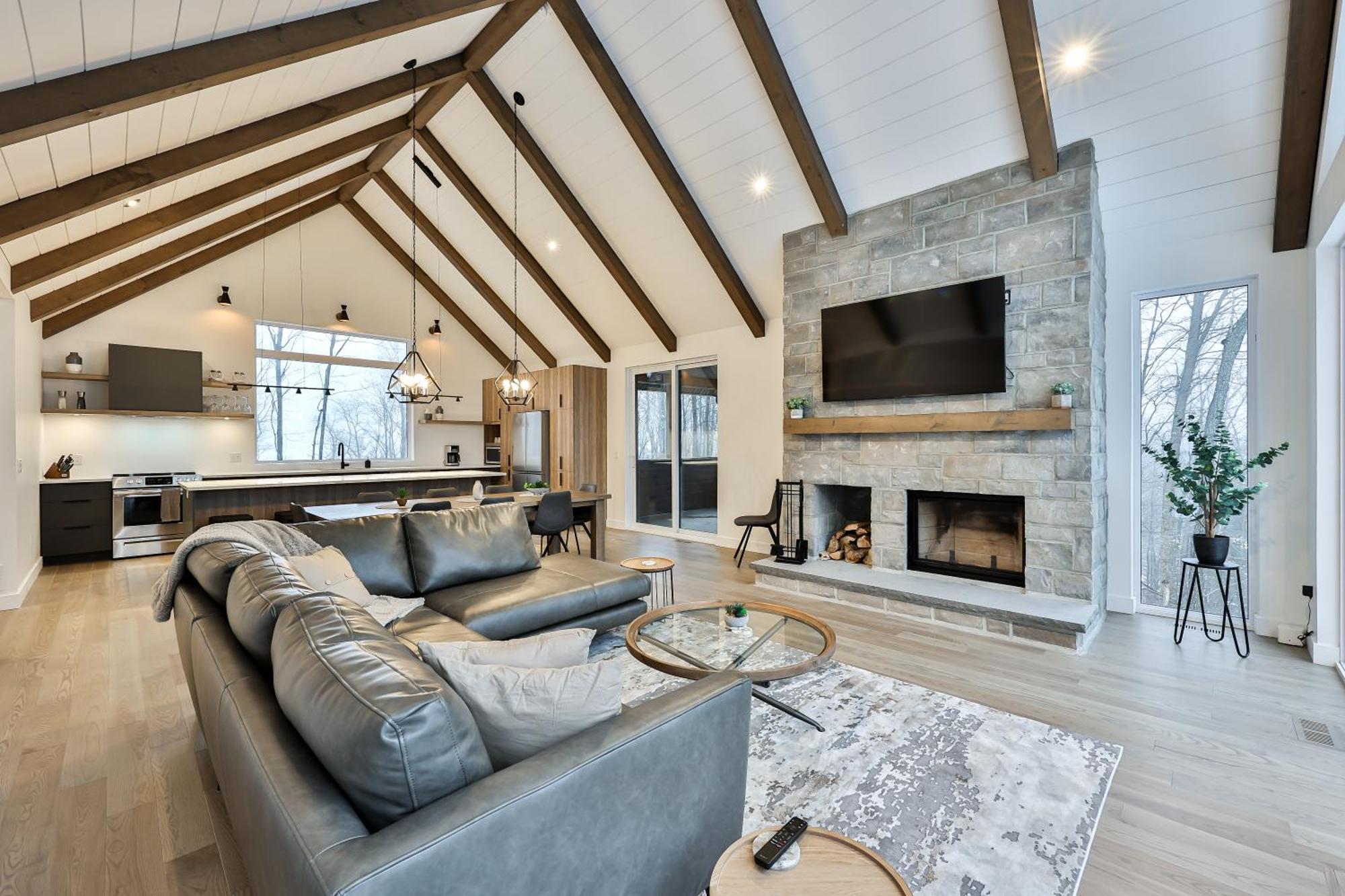 The Chic Shack - Golf, Ski, Spa Saint-Faustin Dış mekan fotoğraf